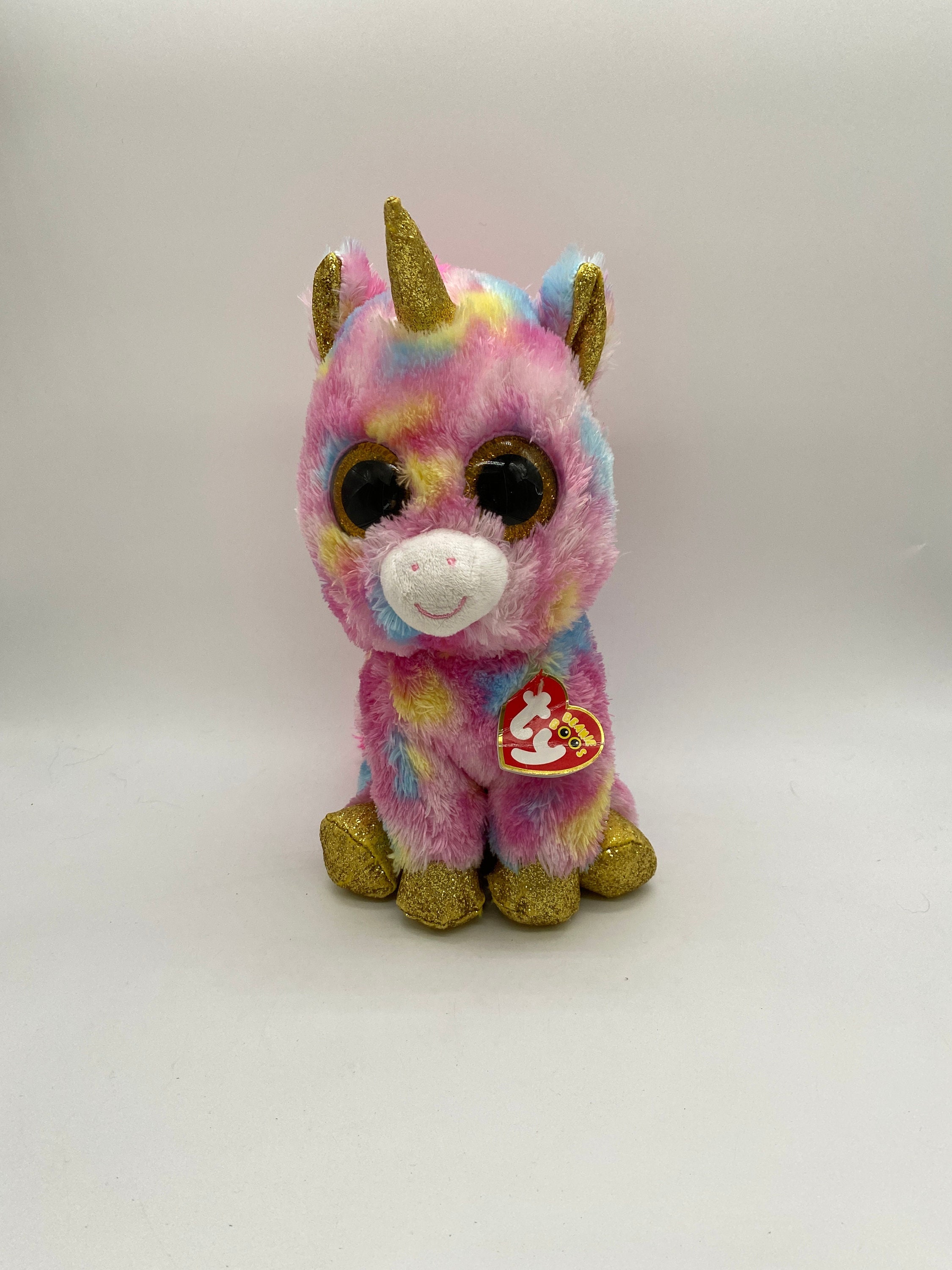 2018 TY Beanie Boo fantasia Unicorn Plush 