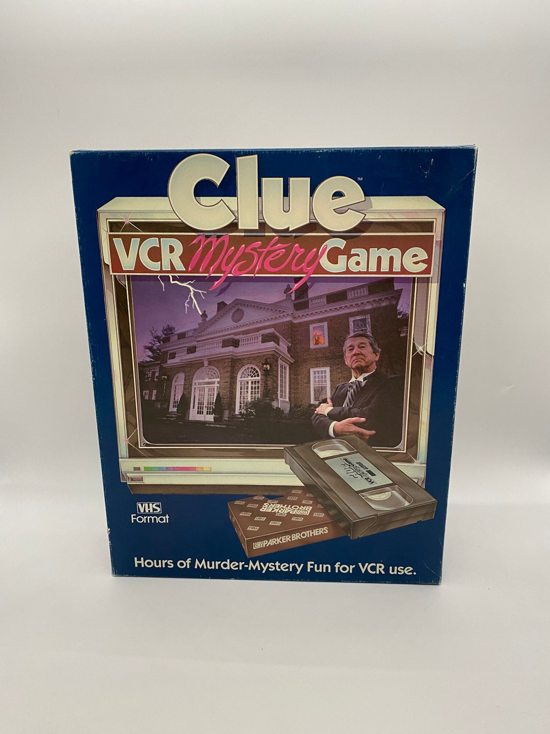 Vintage 1985 Clue VCR Mystery Game by Parker Brothers Retro Etsy