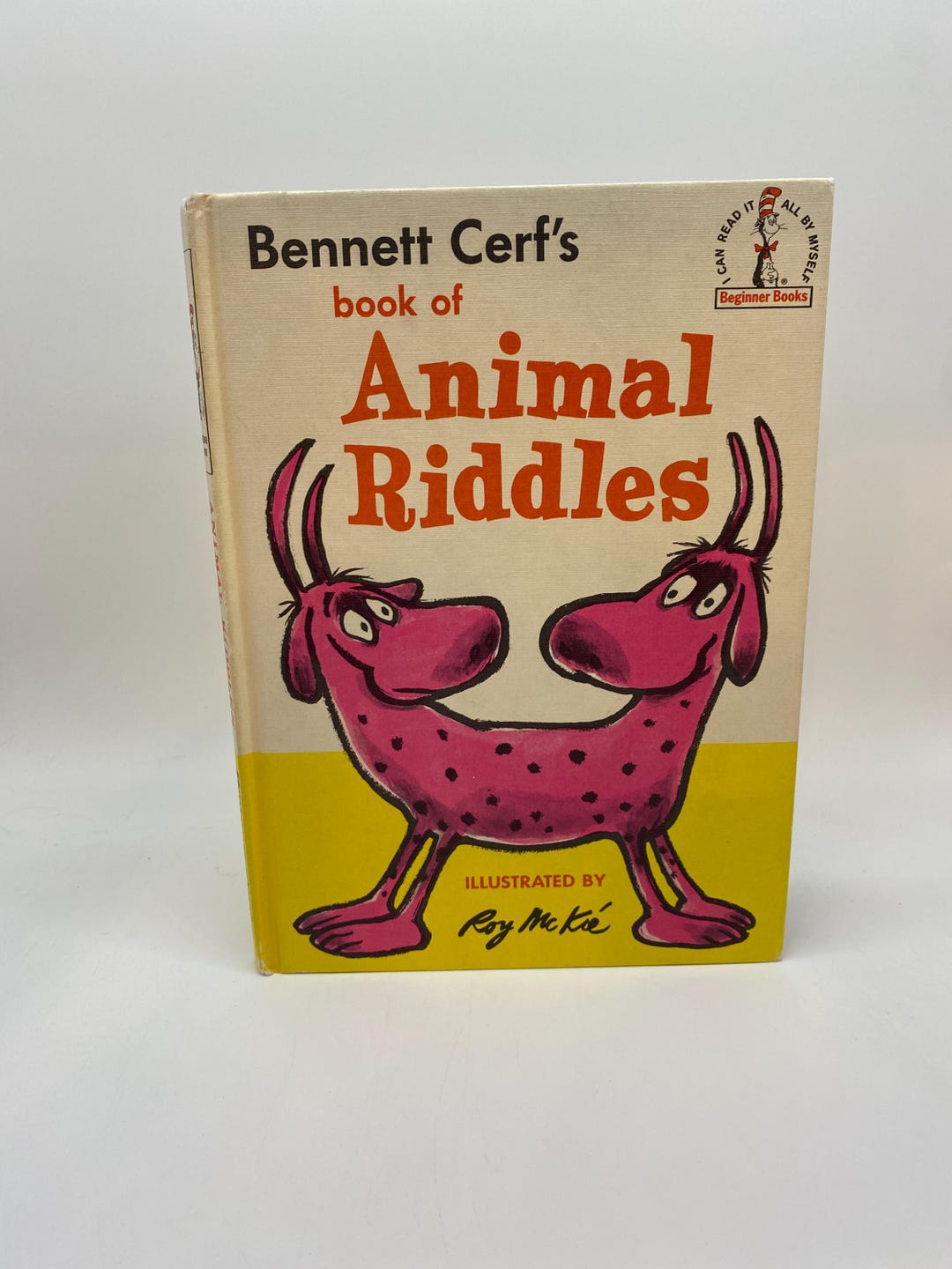 Vintage Dr. Seuss Bennett Cerf's Book of Animal Riddles Hardcover ...