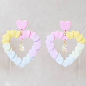 Rainbow Heart Earring Collection image 2