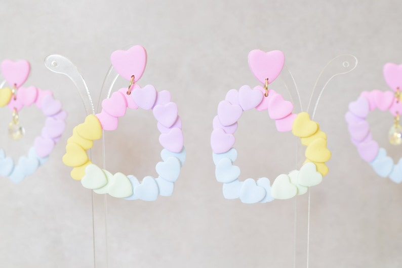 Rainbow Heart Earring Collection image 5