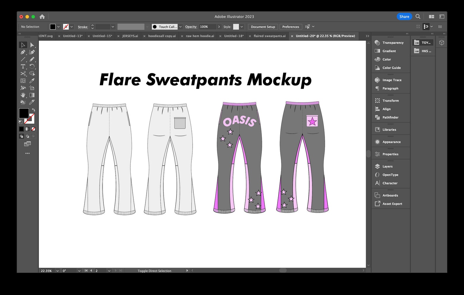 Flared Sweatpants Mockup Flared Jogger Mockup Stacked Pants - Etsy