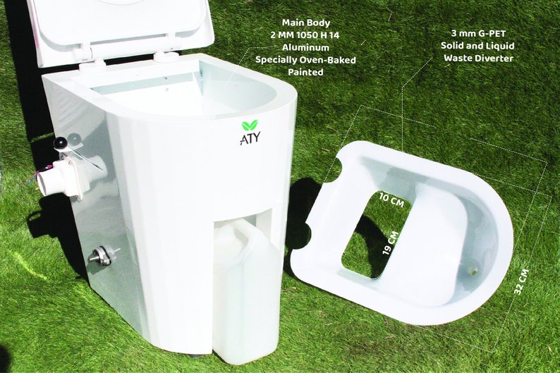 Compost Toilet Caravan,tiny Houses, Vans, Boats Self Contained