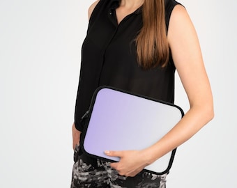 Gradient Purple Laptop Sleeve - Stylish Laptop Case iPad Case Tablet Case, Gift for Tech Lovers, Perfect for Work & School, Protective