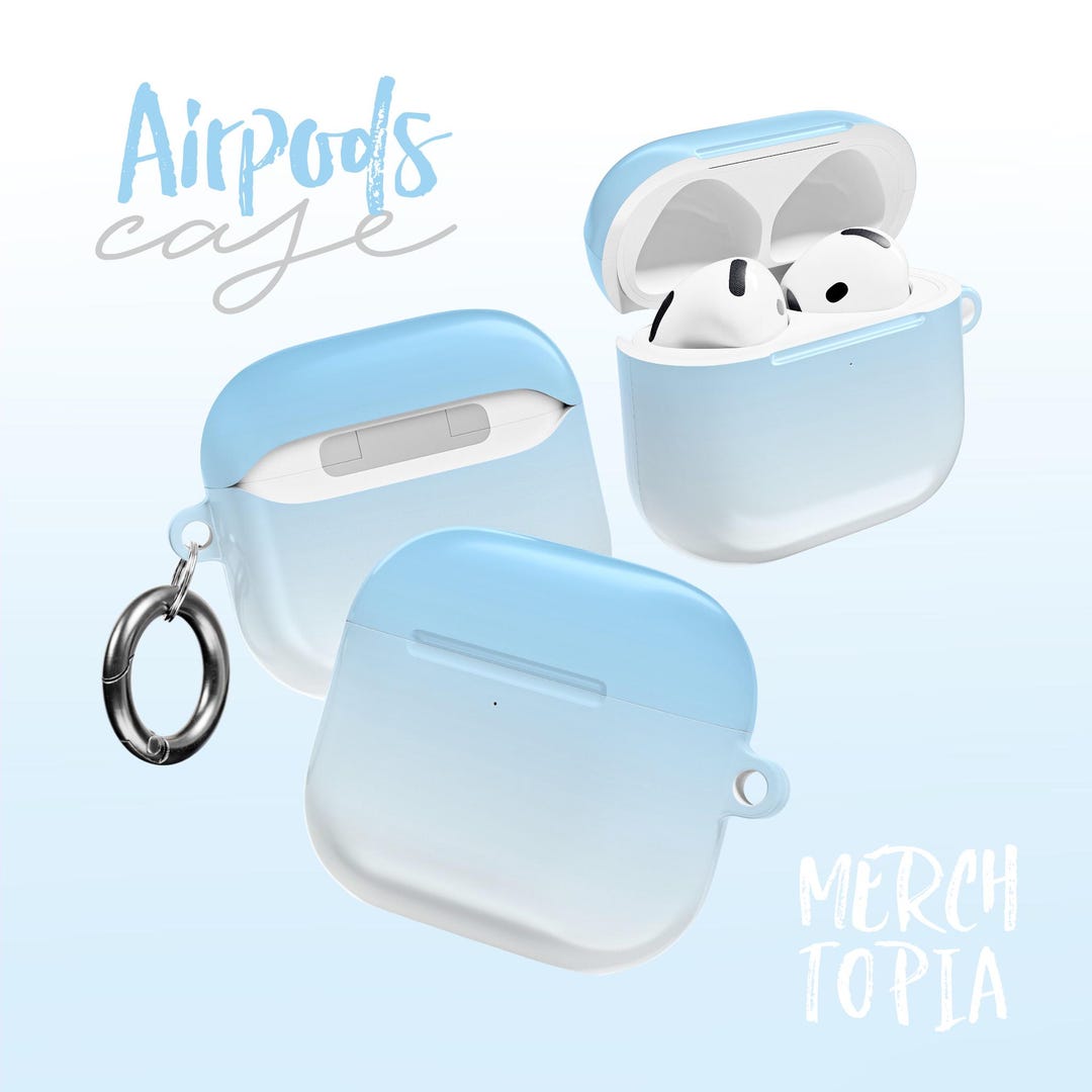 Airpods Proケース グラデーション ブルー イヤホン Amazon | シャイニー バタフライ AirPods AirPods Pro ケース 全3色