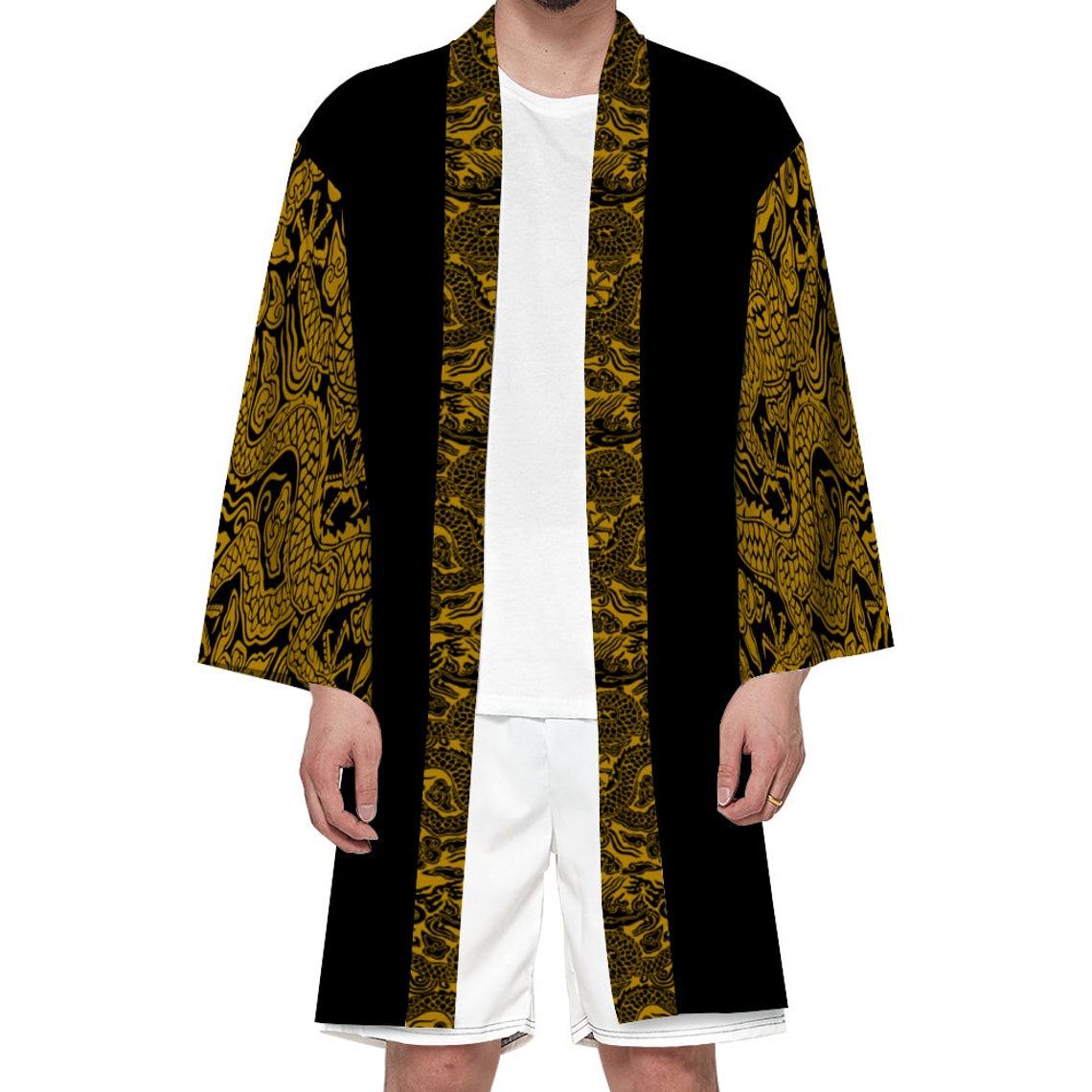 Daechwita Inspired Haori King Boss Robe Golden Dragon Hanja - Etsy
