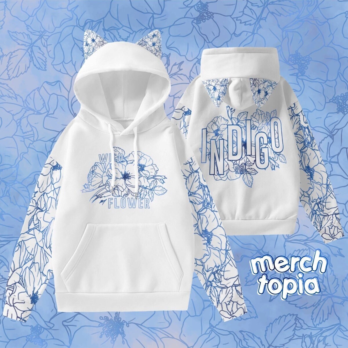 Bts hoodie cat ears discount