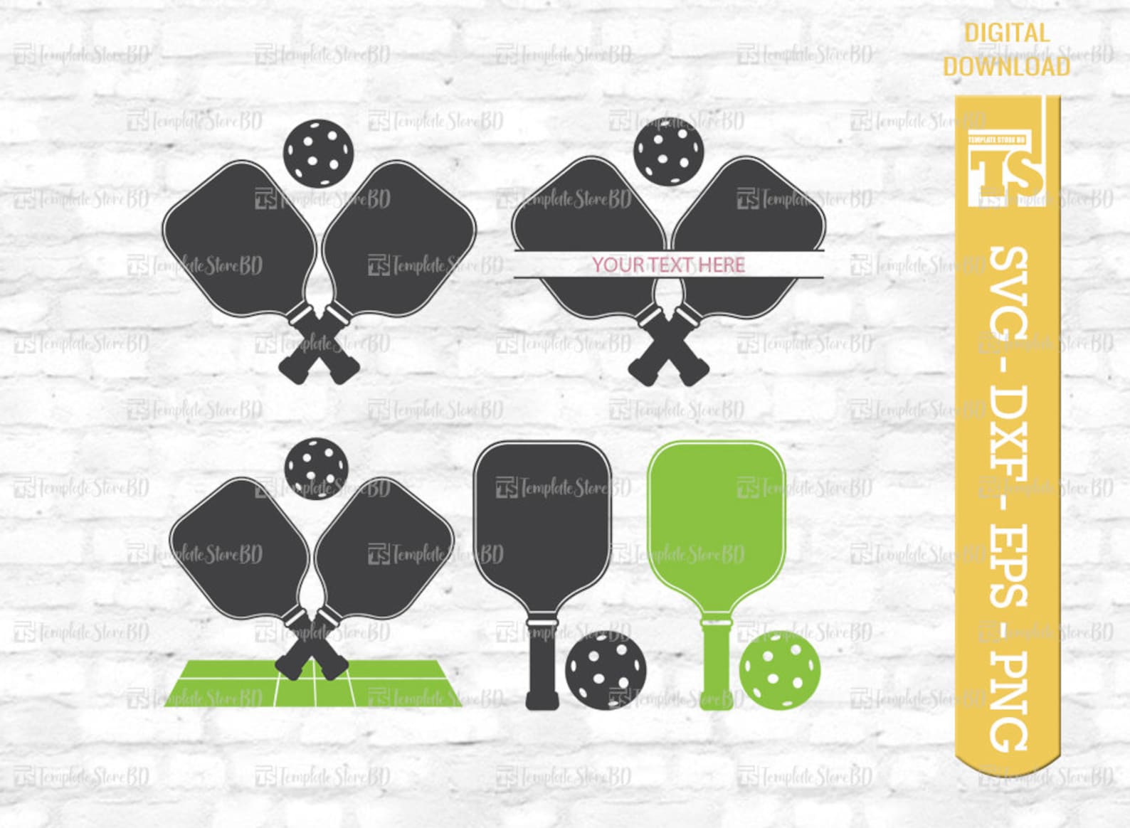 Pickleball SVG Bundle , Pickleball SVG, Pickleball Cricut Files, Cut