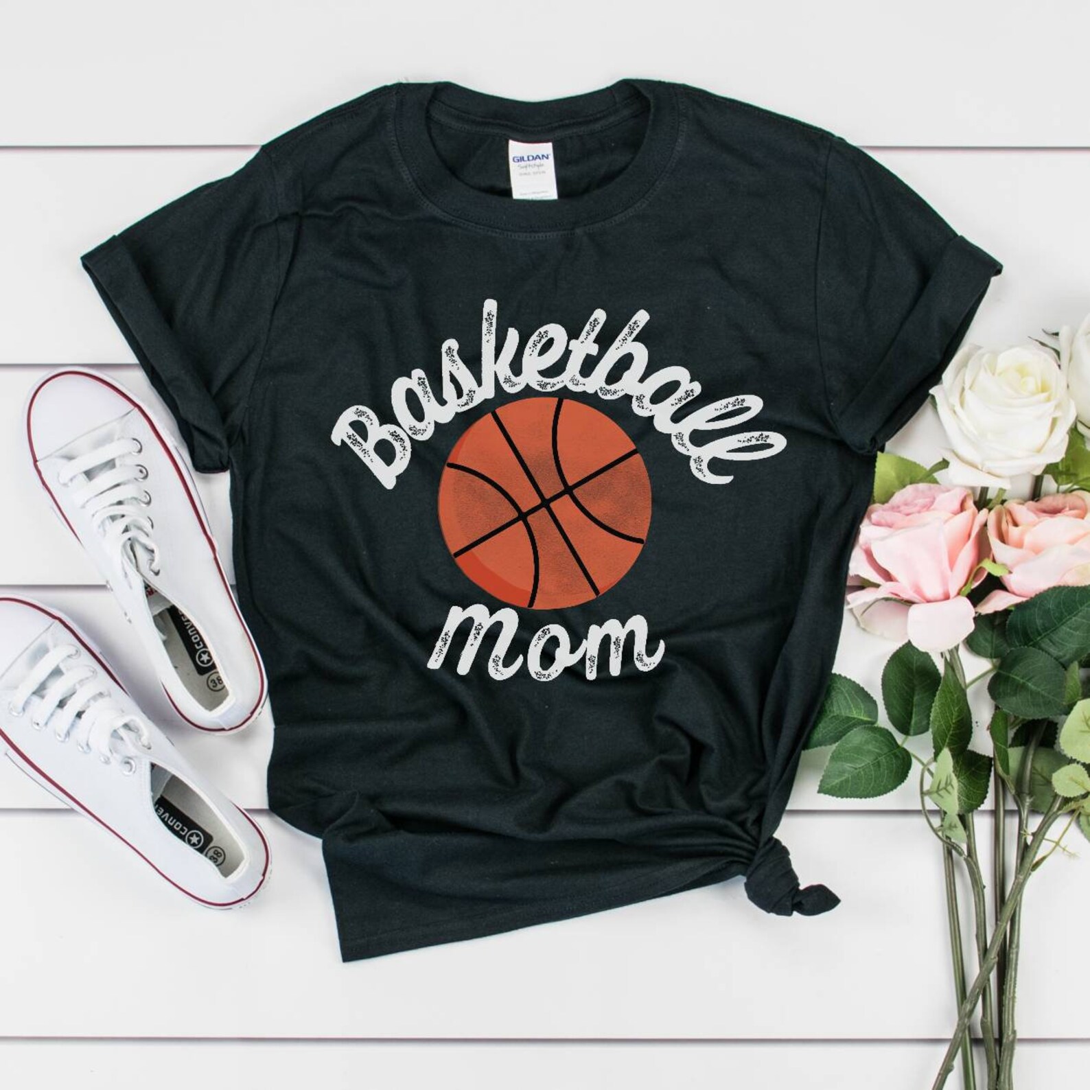 Basketball Mom Shirt Plus Size Basketball Mom Basketball | Etsy