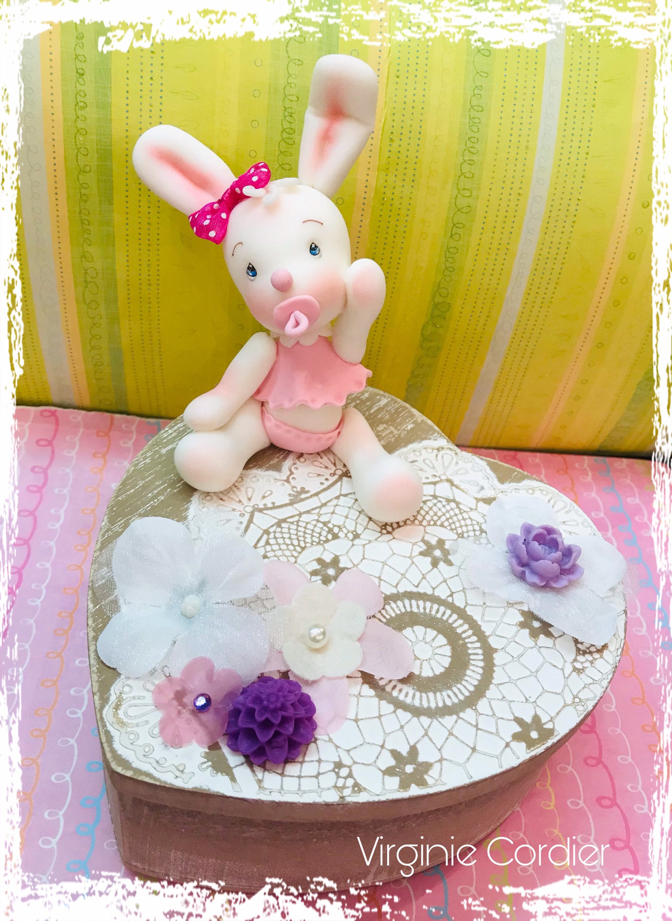 Cadeau de Naissance Petit Lapin