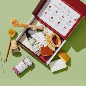 Eco Cleaning Box | Biodegradable & Toxic-Free Products
