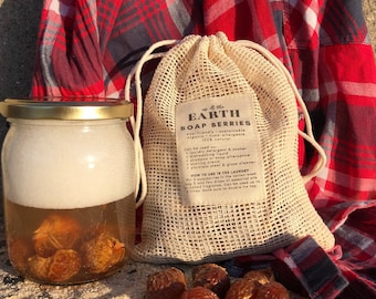 Natural Laundry Soap Berries - Gentle and Effective Plant-Powered Detergent