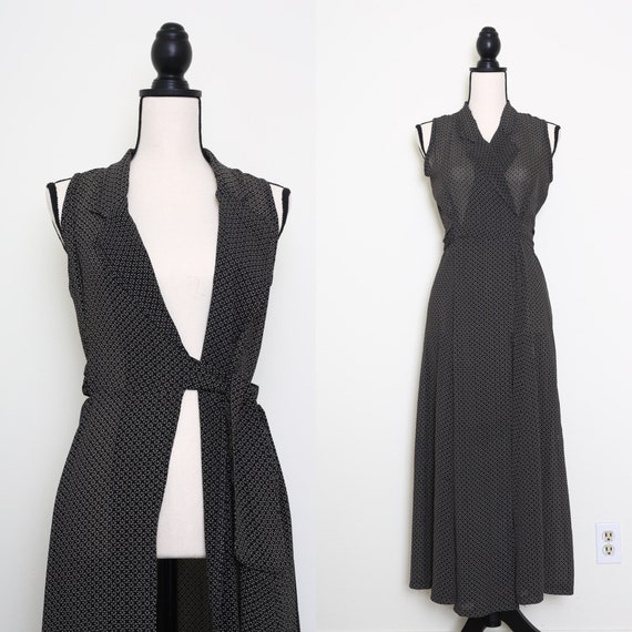 Longline Wrap Dress
