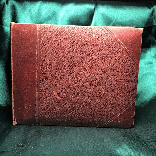 Antique Album of Old Photographs, Over 190 Photos From the Late 19th Century, Unique Images, Kodak Souvenirs, Victoriana.