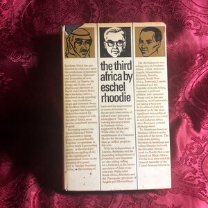 The Third Africa By Eschel Rhoodie, South Africa in the 1960&#39;s, Scarce First Edition 1968, Apartheid, Politics, Race Relations.