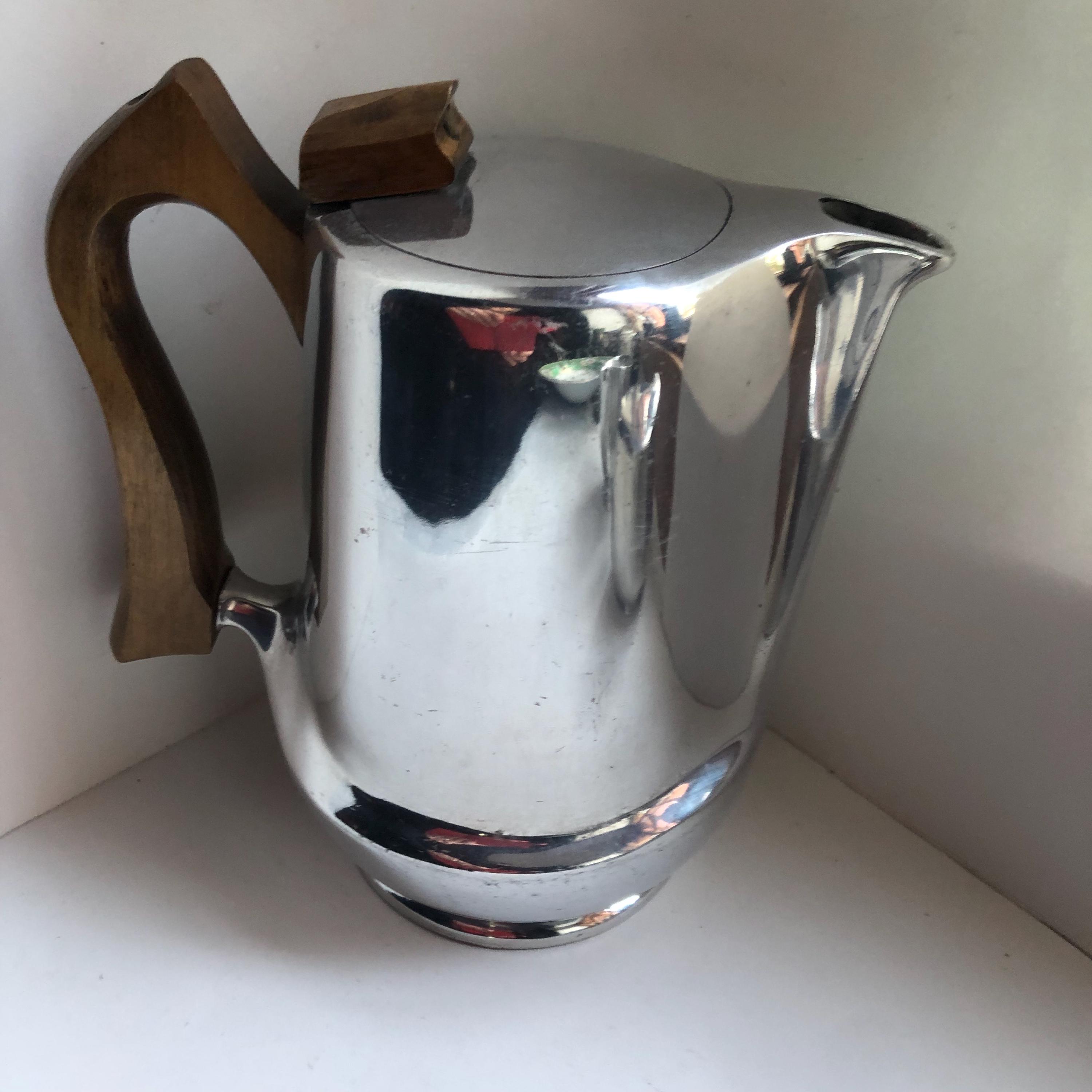 ヴィンテージ ピコット ウェア コーヒー ポット、イギリス製、1940