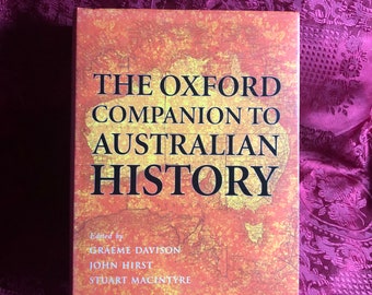 The Oxford Companion to Australian History, Oxford University Press Melbourne, Maps, Aborigines, Australiana.