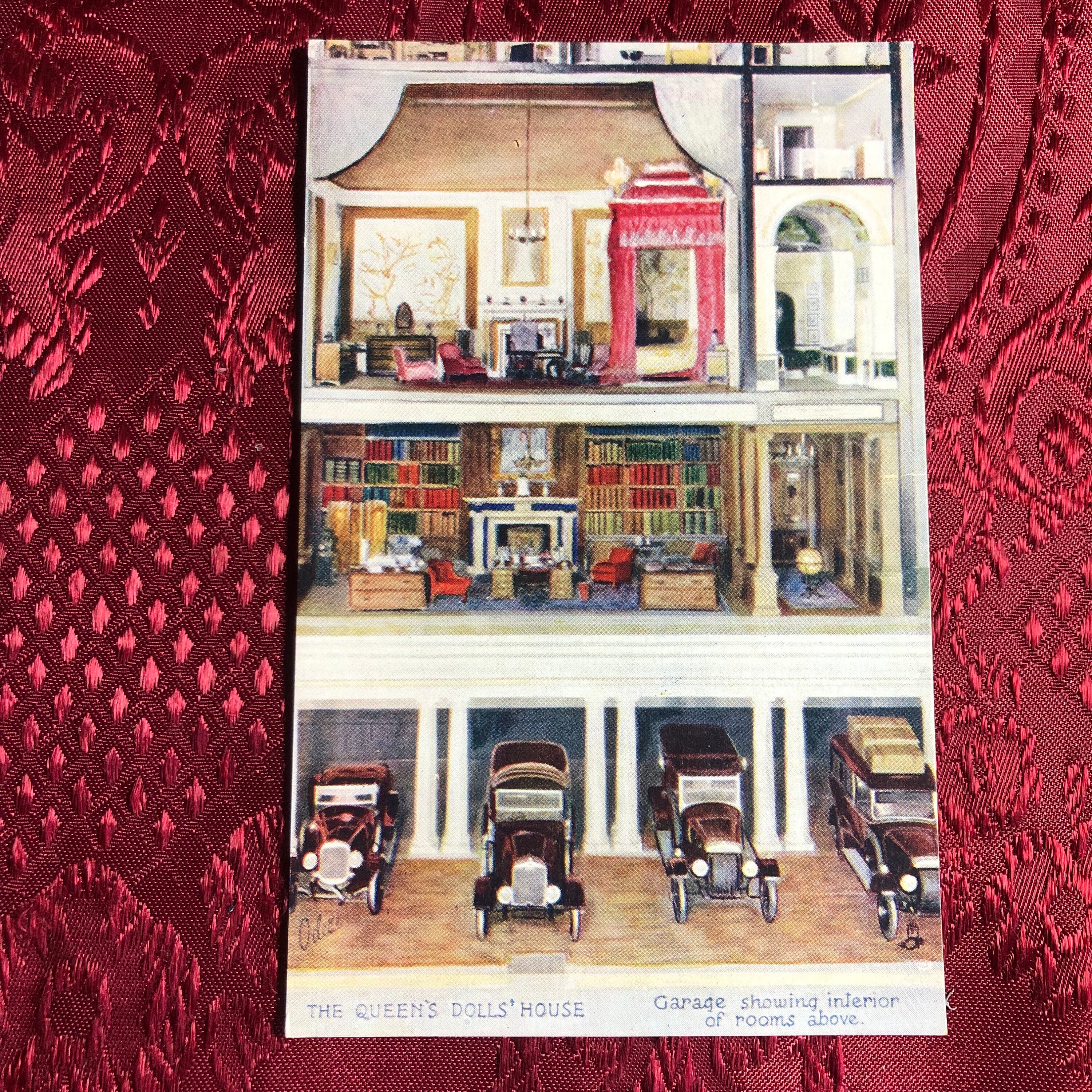 The Queen's Dolls' House Postcards Album 1924 (complete, 48
