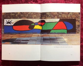 Miro, A Book by Roland Penrose, Spanish Artist, Painting, Abstract