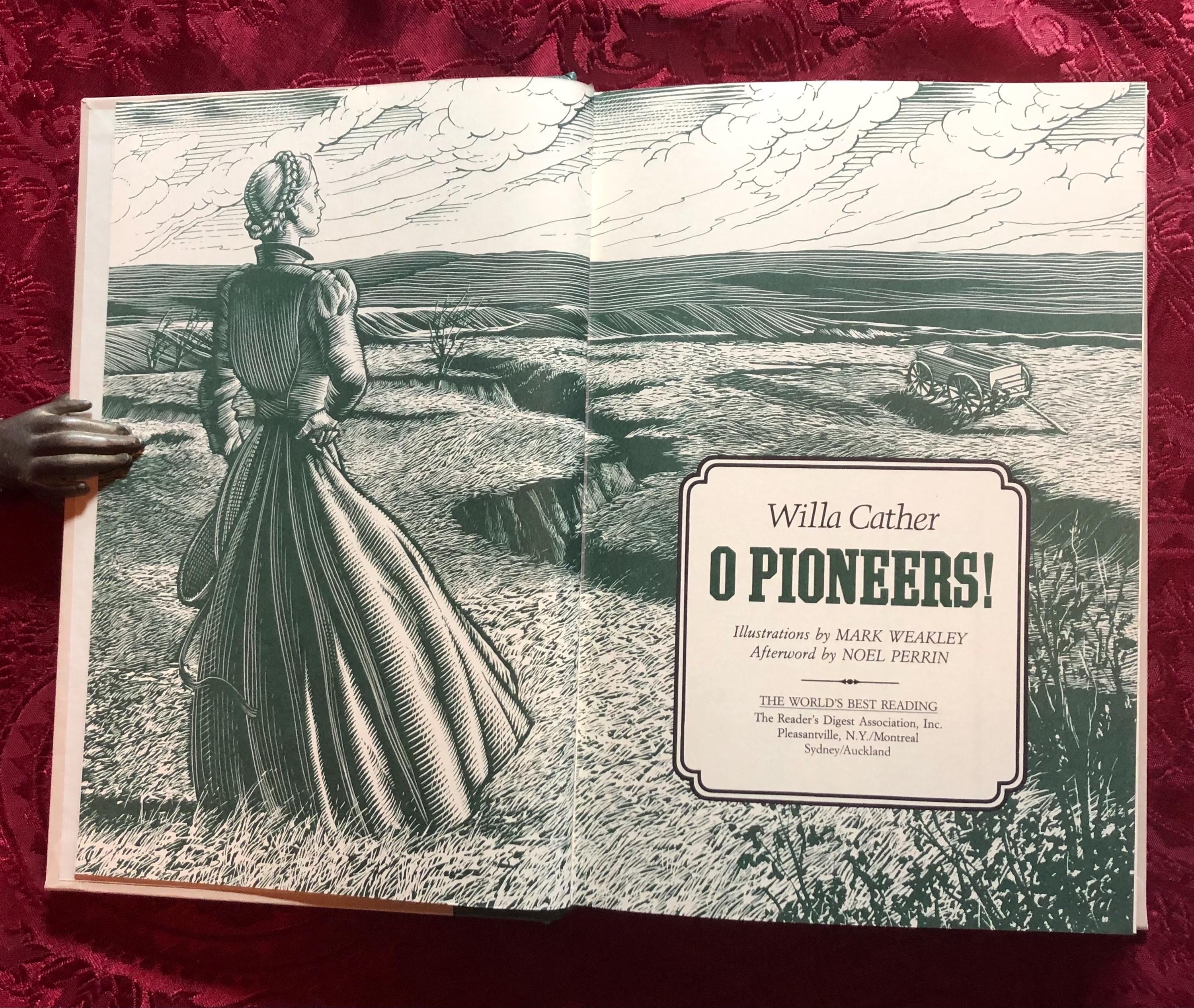 O' Pioneers! A Book by Willa Cather, Reader's Digest Deluxe