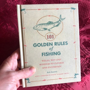 The Complete Angler, A Book By Izaak Walton & Charles Cotton, Plus, 101 Golden Rules Of Fishing, By Rob Beattie, 2 Books On Fishing, Sport. image 2