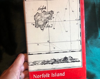Norfolk Island - An Outline Of Its History 1774-1968, A Book By Merval Hoare, Scarce Hard Cover Book, Convict Settlement, NSW History.