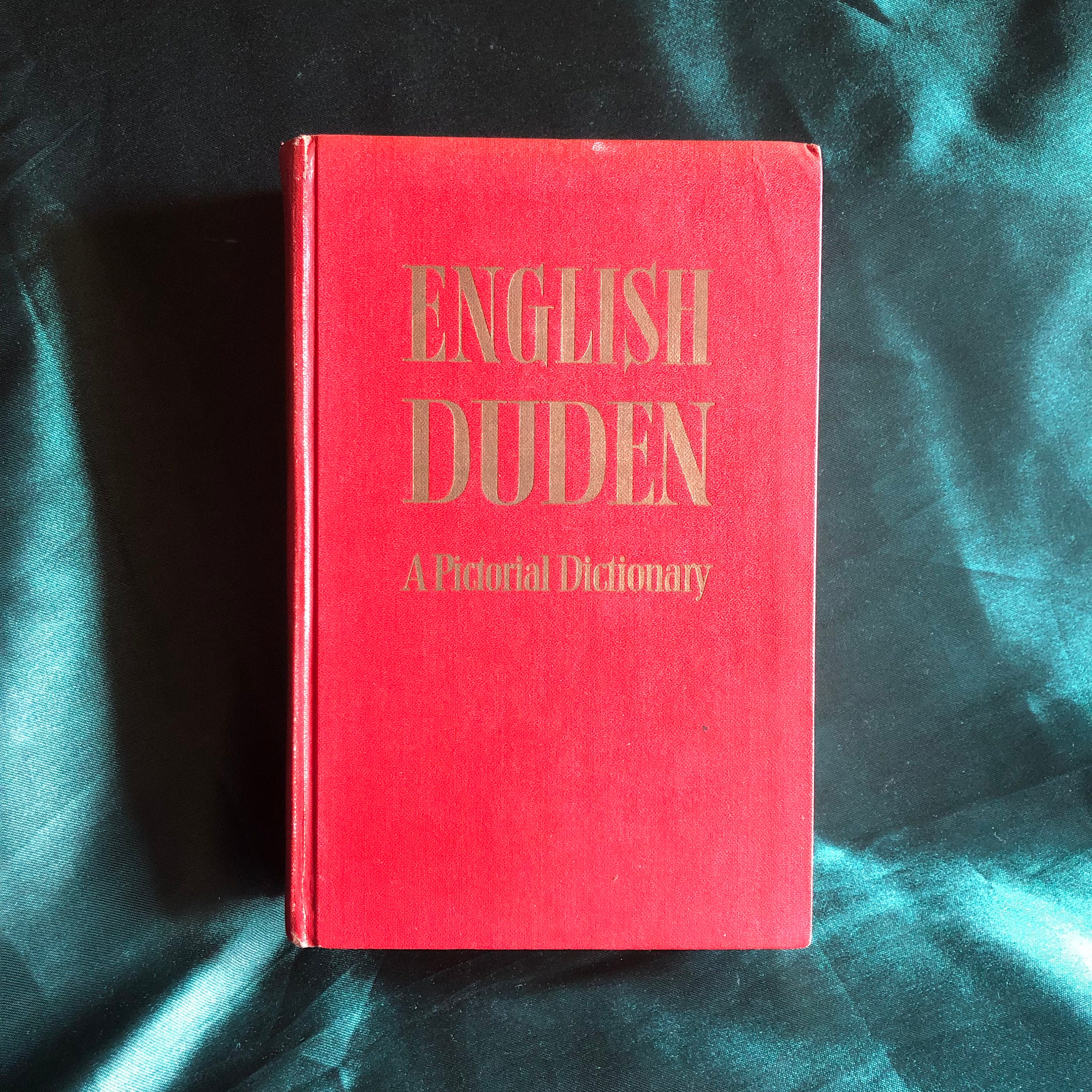 English Duden A Pictorial Dictionary, A Guide for German Language