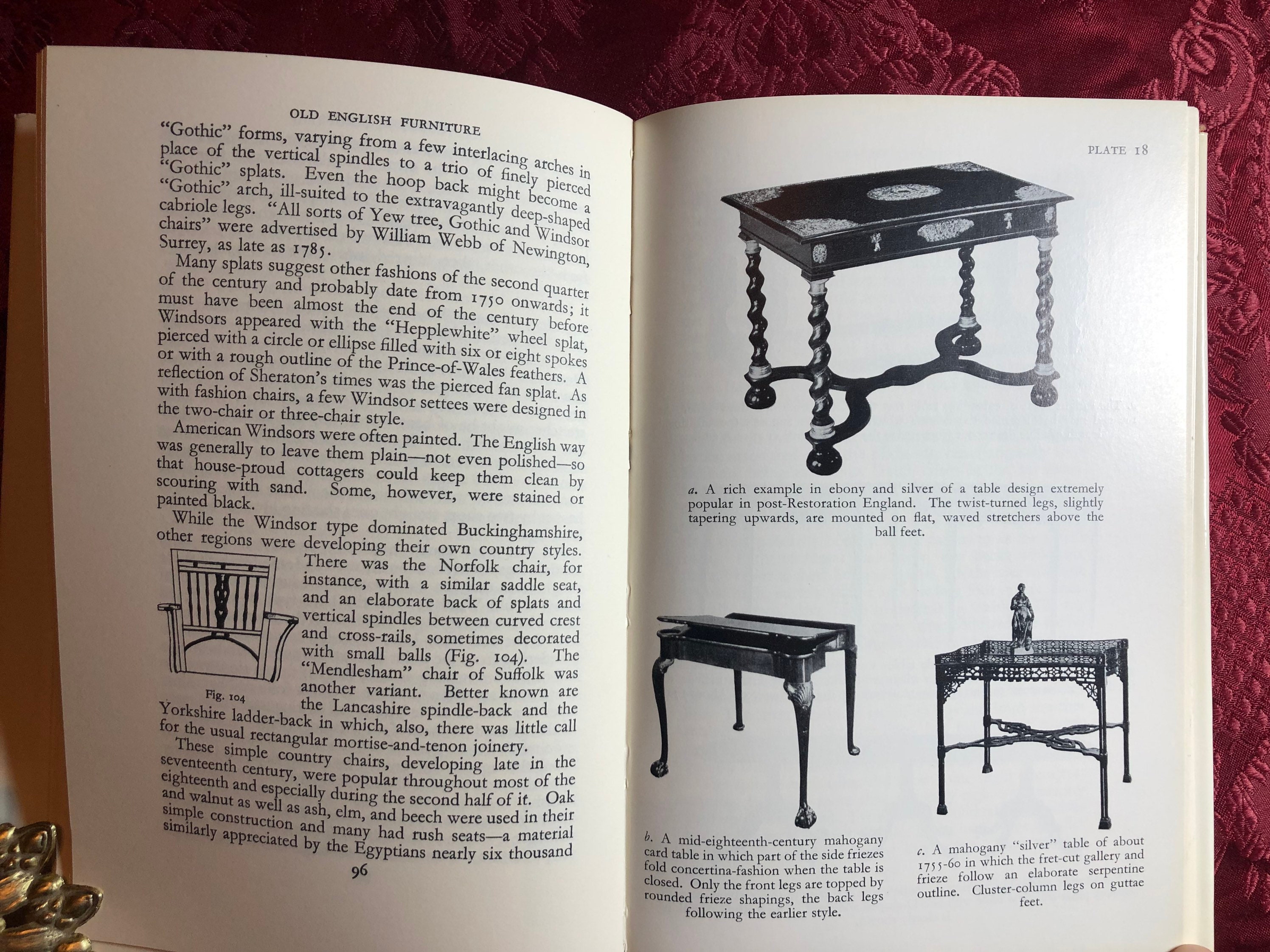Old 2024 england furniture