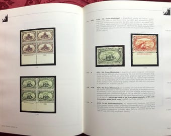 アメリカの郵便切手、2 つの高品質オークション カタログ、米国の切手