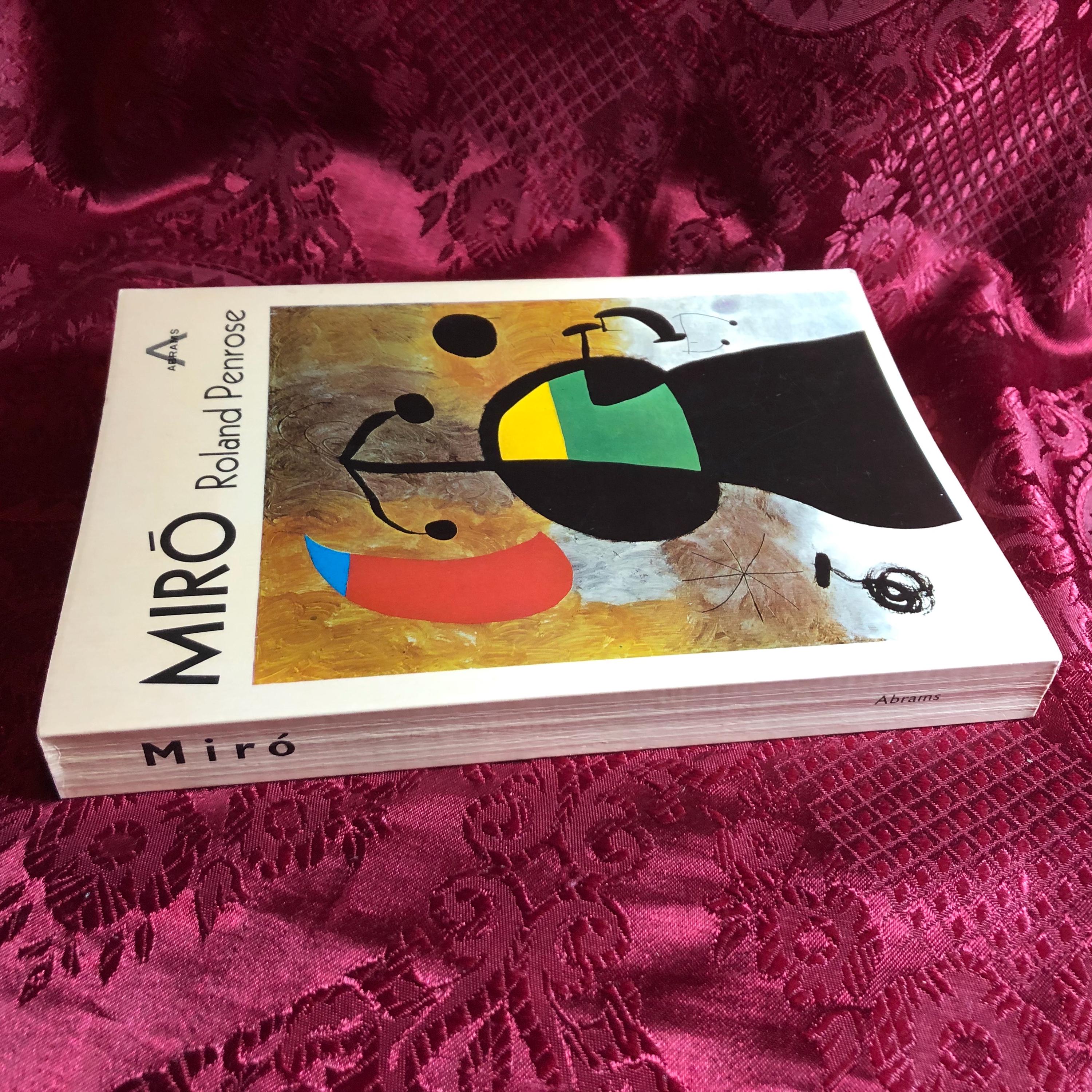 Miro, A Book by Roland Penrose, Spanish Artist, Painting, Abstract
