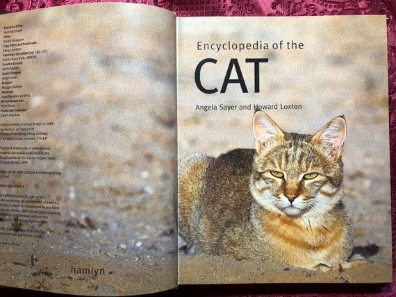 Encyclopedia of the Cat, A Book by Angela Sayer & Howard Loxton