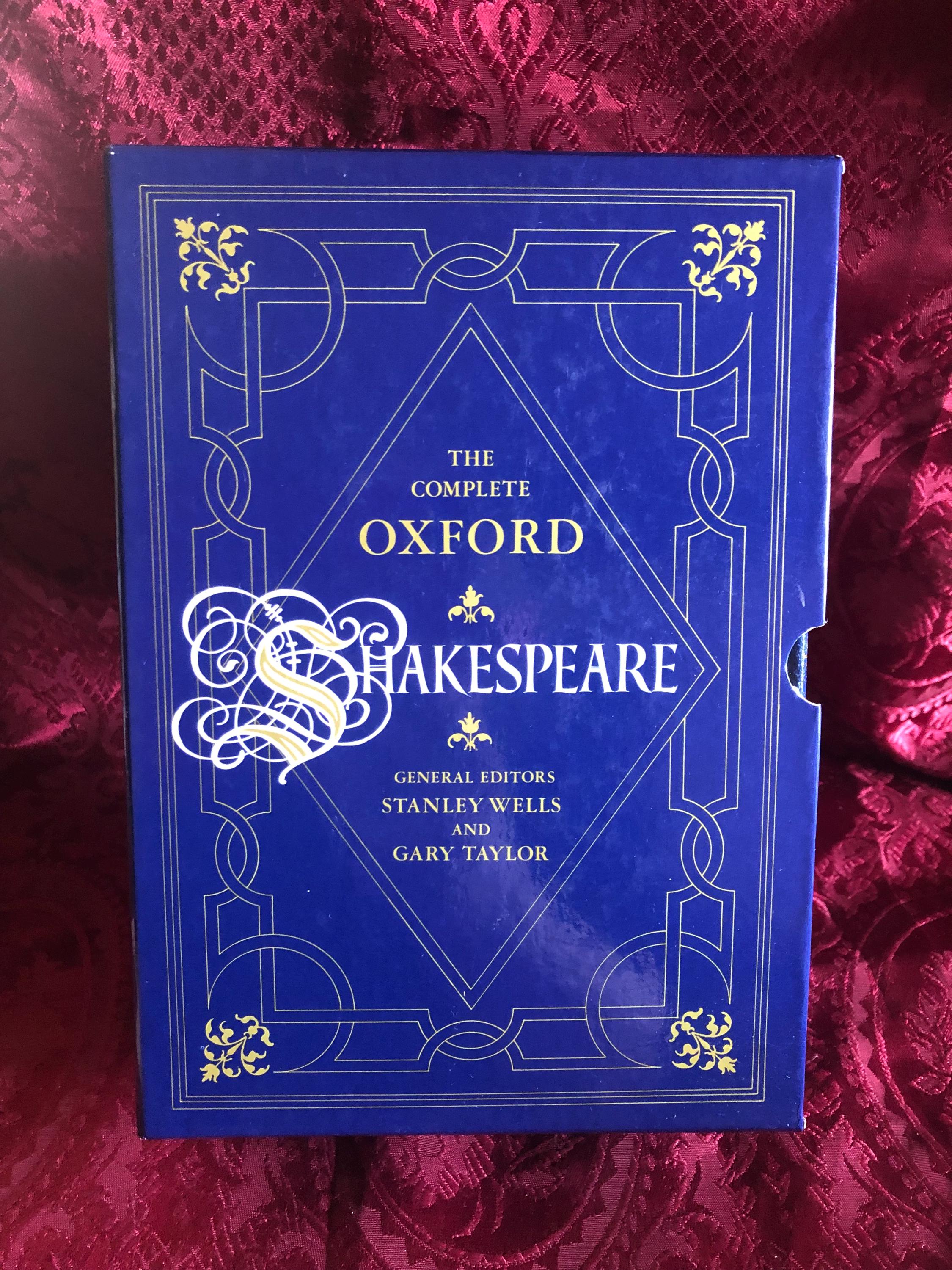 The Complete Oxford Shakespeare 3巻セット The Complete Oxford Shakespeare, Deluxe 3 Volume Boxed Edition