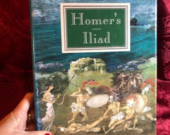 Homer’s Iliad, Tales of Ancient Greece, Illustrated New Edition (1994), Gods And Heroes, Aphrodite, Trojan Horse, Classic Literature.