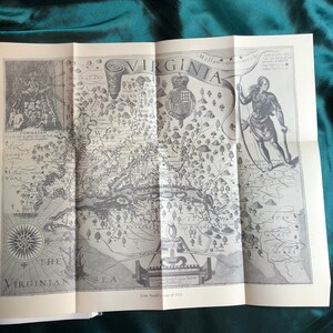 The Jamestown Voyages 1606 - 1609, Vol I & II, Published By The Hakluyt Society, 1969, Rare Historic Books, American History, Maps.