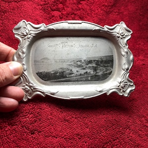 Souvenir Miniature Metal Tray, Victor Harbour, South Australia,