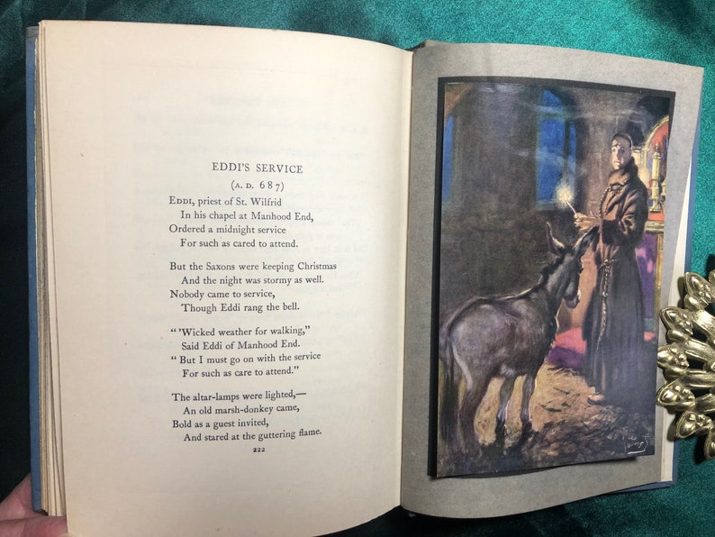 Songs For Youth, A Book Of Verse By Rudyard Kipling, Illustrations by Leo Bates, Special Art Edition, British India. image 6