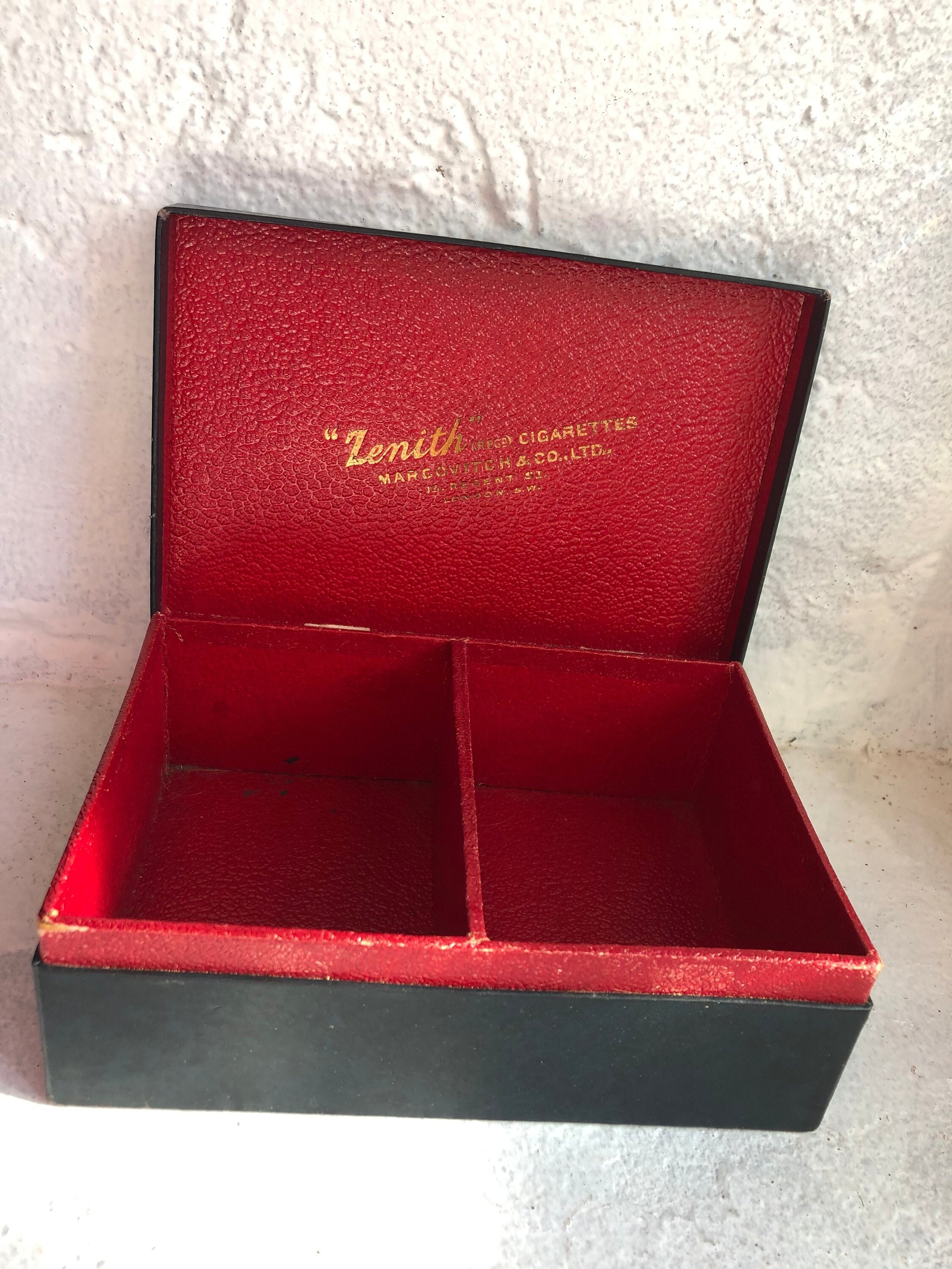 Zenith Cigarette Box, Rare Tobacco Collectable, Marcovitch & Co. Ltd., of  London, the Civil Service Stores Sydney, - Etsy