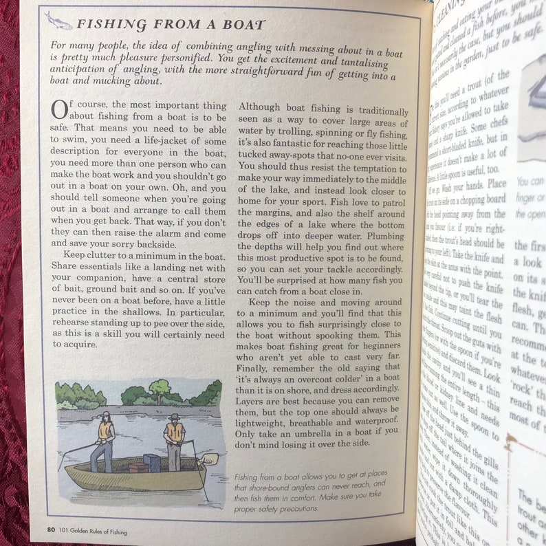 The Complete Angler, A Book By Izaak Walton & Charles Cotton, Plus, 101 Golden Rules Of Fishing, By Rob Beattie, 2 Books On Fishing, Sport. image 4