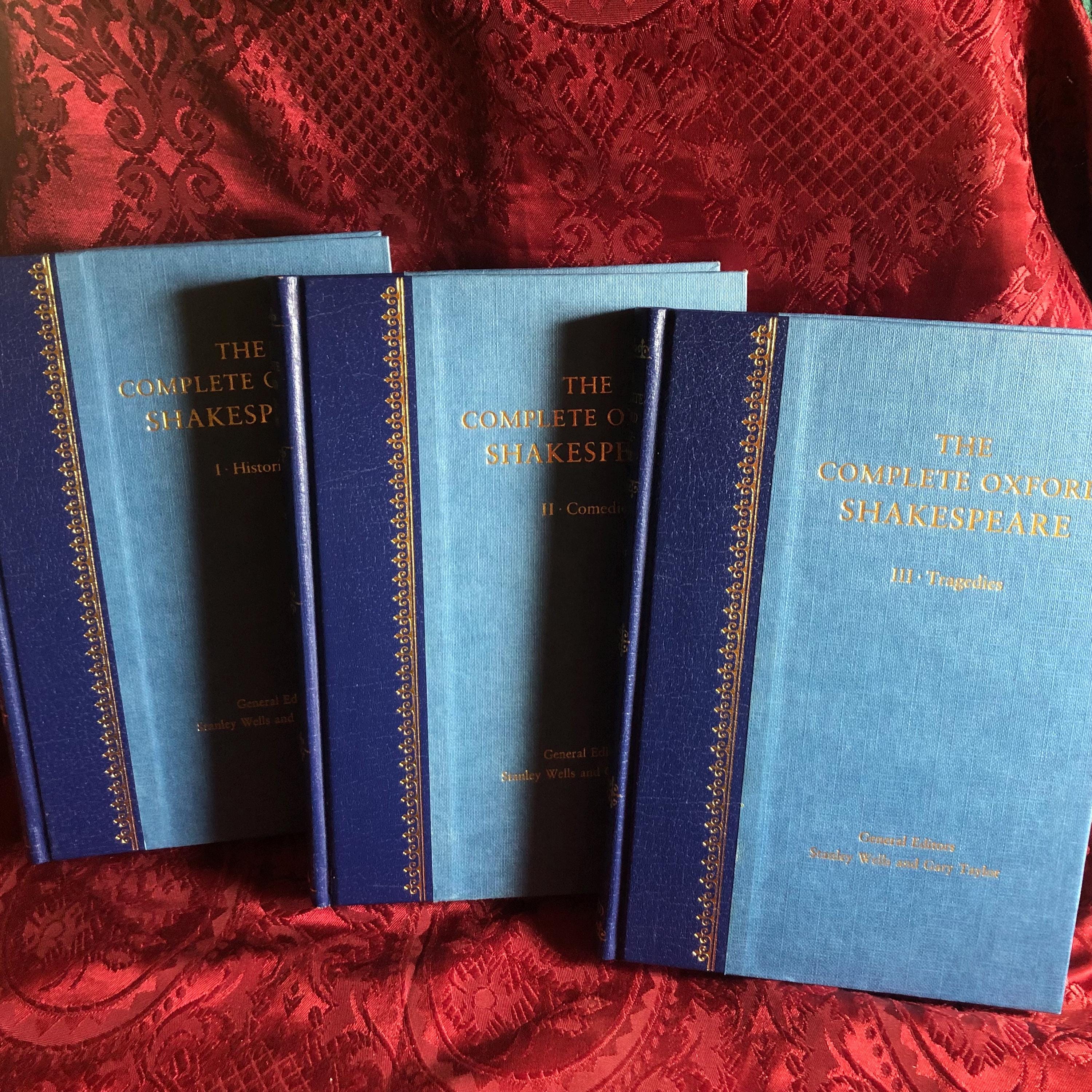 The Complete Oxford Shakespeare, Deluxe 3 Volume Boxed Edition