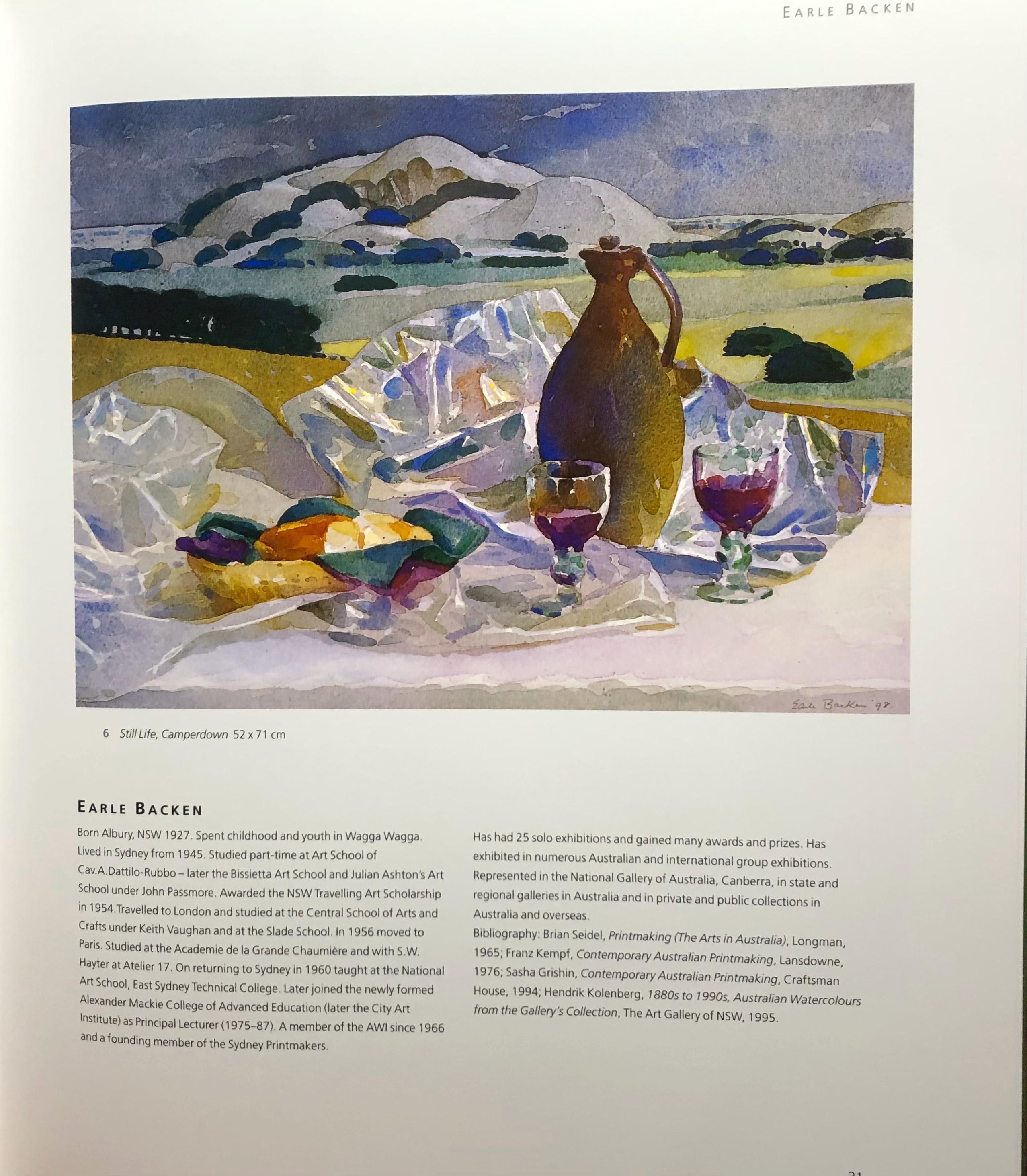 オーストラリア水彩画協会、創立 75 周年記念 1923 - 1998、さまざまな