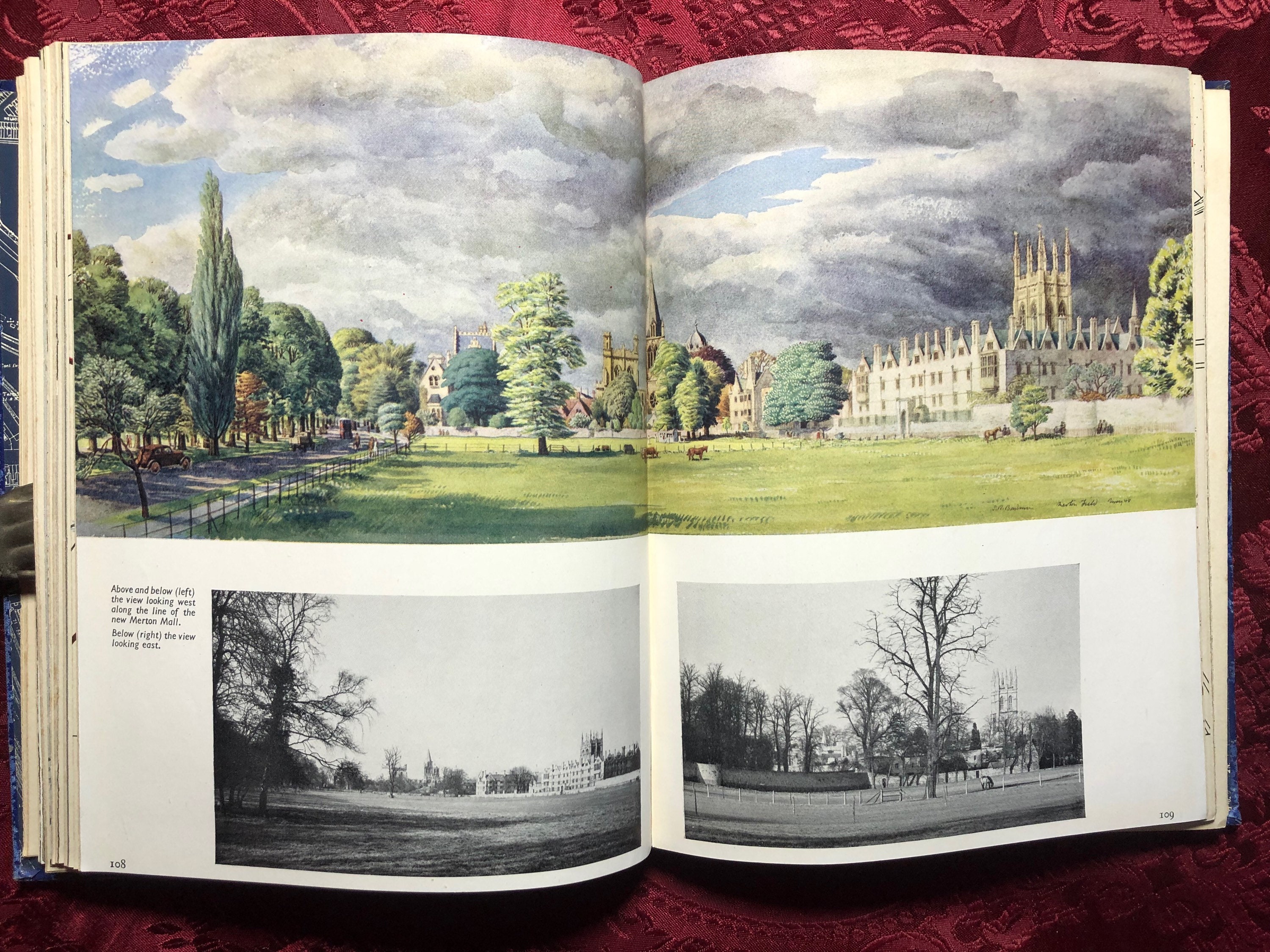 Thomas Sharp Editor Oxford Replanned, A Book by Thomas Sharp, Historic English City, 1948 ...