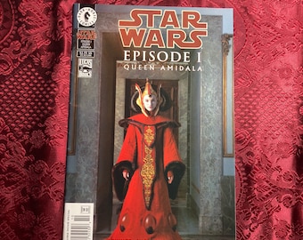 Star Wars Graphic Magazines, 5 Titles: Episode I-The Phantom Menace x 3 Plus Ep I Anakin Skywalker, Ep I Queen Amidala, Bonus Resident Evil.