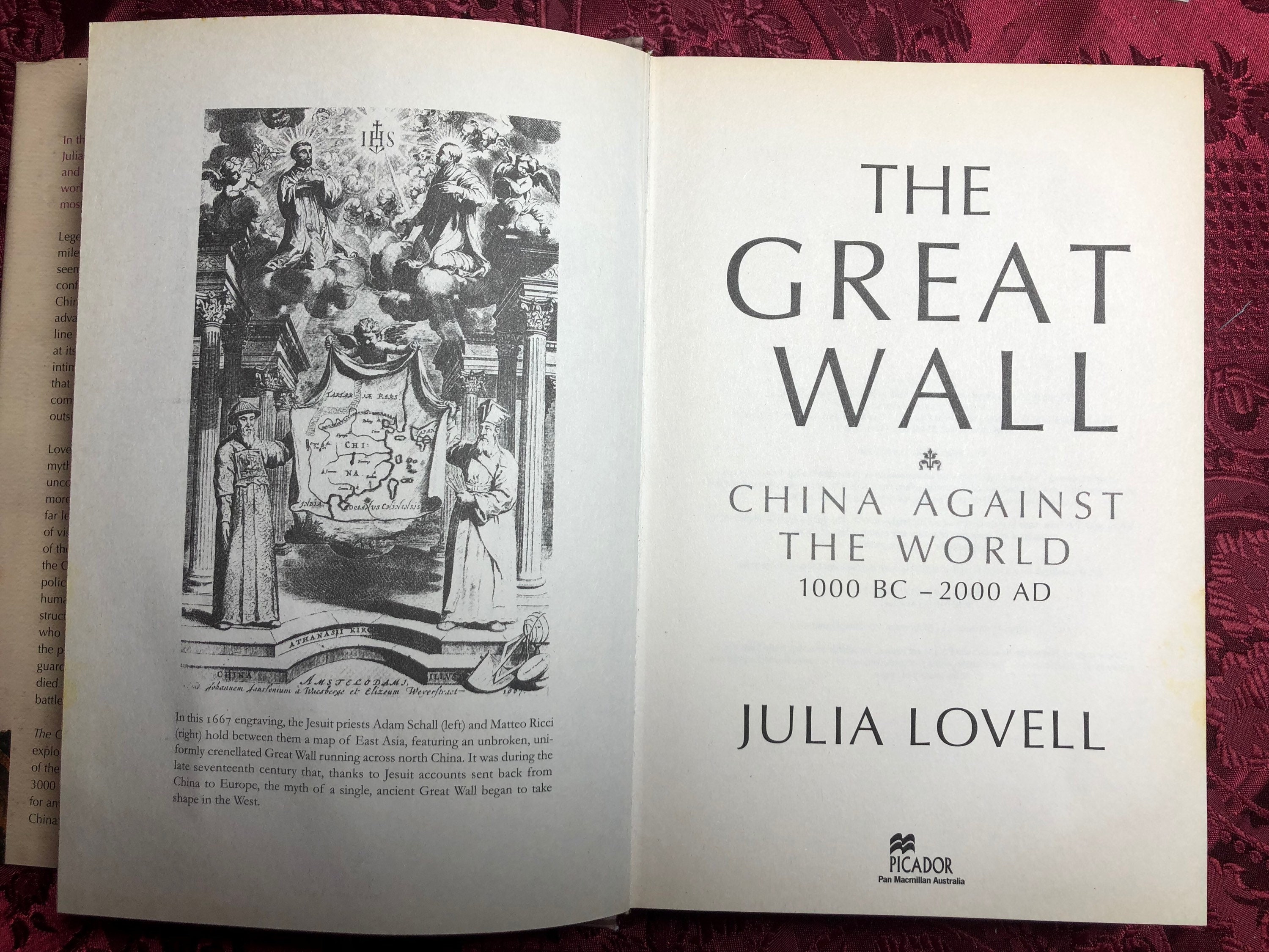 The Great Wall, China Against the World, 1000 BC - 2000 AD, A Book