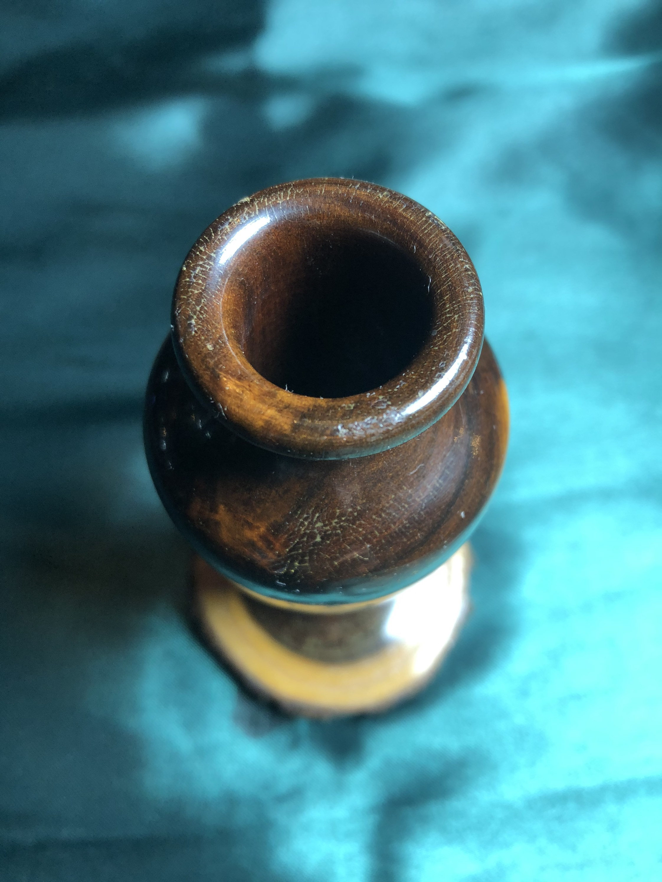 Australian Mulga Wood Vase Vintage Australiana Bandal Etsy