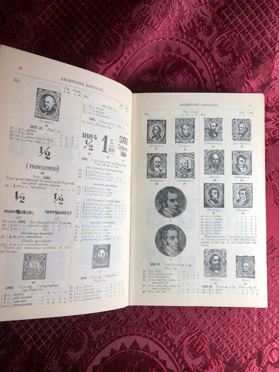 Stanley Gibbons 1904, Priced Catalogue of Stamps of Foreign
