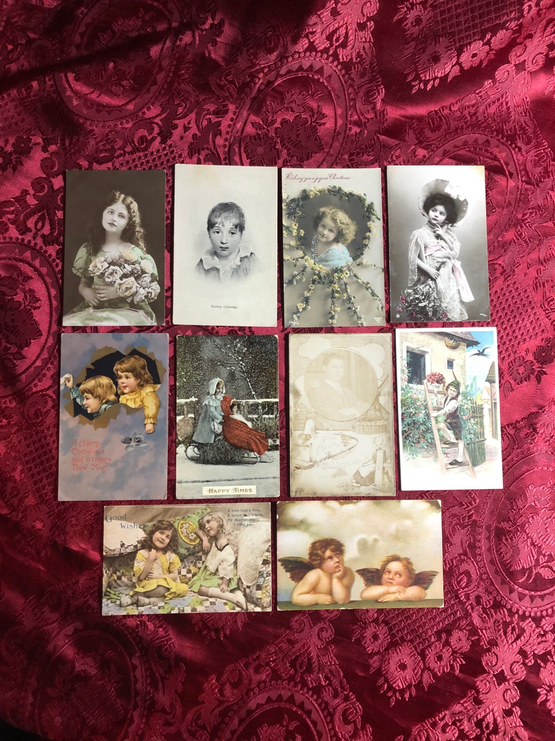 Antique Picture Postcards 10 Old Postcards Featuring Etsy