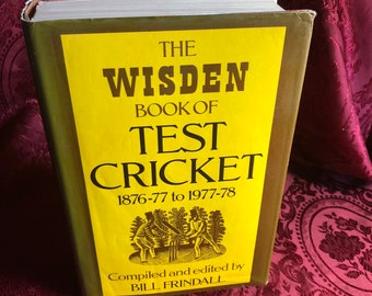 The Wisden Book Of Test Cricket 1876-77 To 1977-78, Book By Bill Frindall, 100 Years of Cricket Statistics, Sports, The Ashes, Test Matches