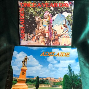 Adelaide&#39;s Once A Year Day - Book - John Martin&#39;s Christmas Pageant, South Australian History, Plus Souvenir Booklet Of Adelaide Circa 1962.