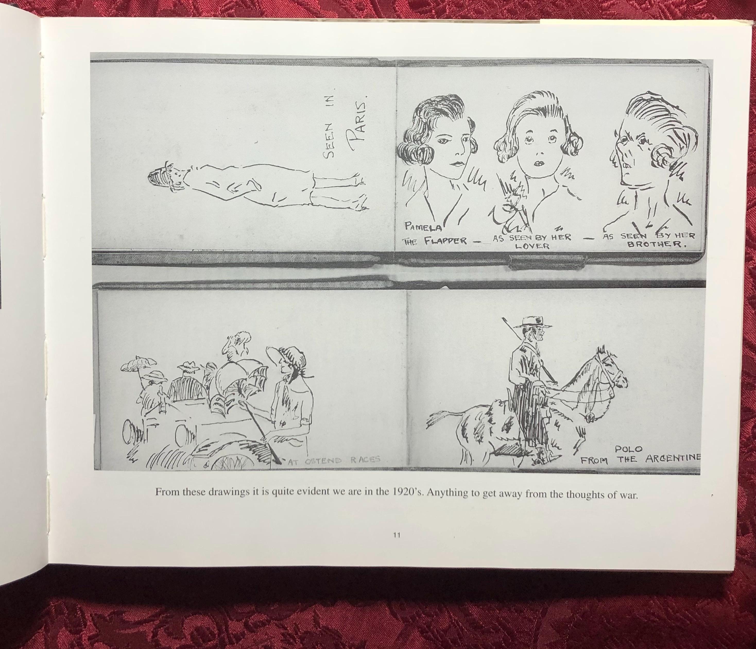 Old Sketchbooks & Albums, A Book by Harold Day, Art Book, Pencil