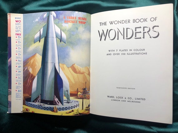 The Wonder Book of Wonders, Vintage Educational Look at the
